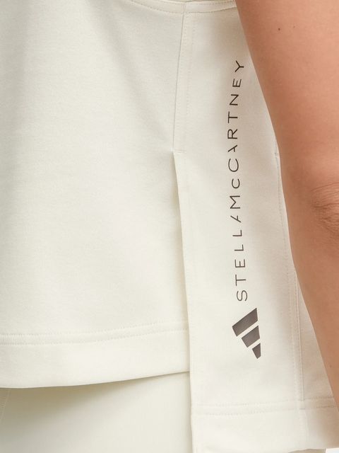 adidas by Stella McCartney top treningowy kolor beżowy JW4479