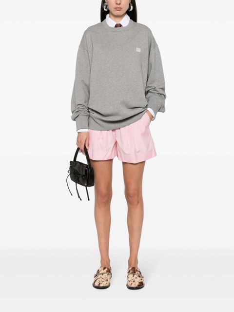 Marni poplin organic-cotton shorts - Pink