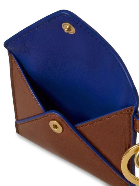 Mulberry love letter leather card holder - Brown