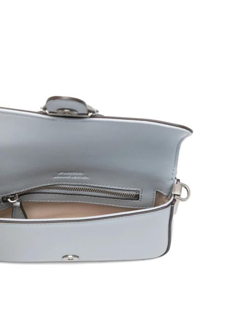 PINKO Baby Love Bag One stud embellished cross body bag - Blue