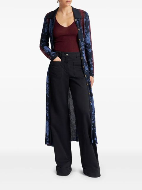 ETRO wide-leg trousers - Blue - zdjęcie produktu nr 2