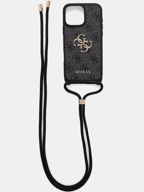 Guess etui na telefon iPhone 16 Pro Max kolor czarny GUHCP16XP4GMGCRK - zdjęcie produktu nr 1