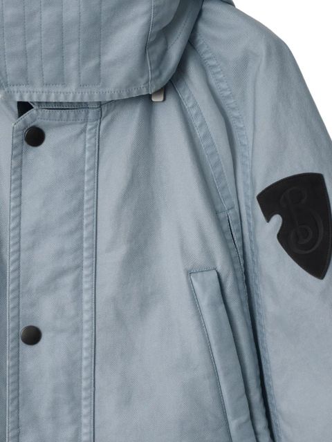 Burberry hooded cape - Blue - zdjęcie produktu nr 2