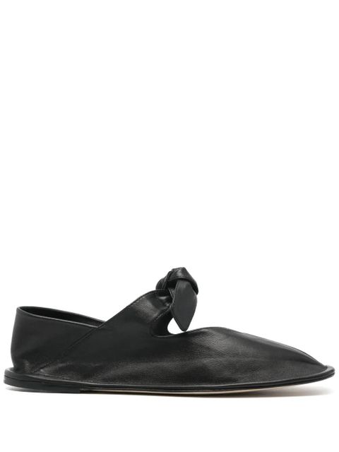 Hereu Llasada leather ballerinas - Black - zdjęcie produktu nr 1