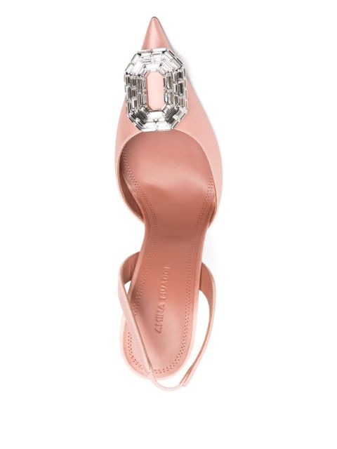Amina Muaddi Camelia slingback pumps - Pink