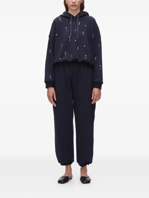 3.1 Phillip Lim embellishment hoodie - Blue