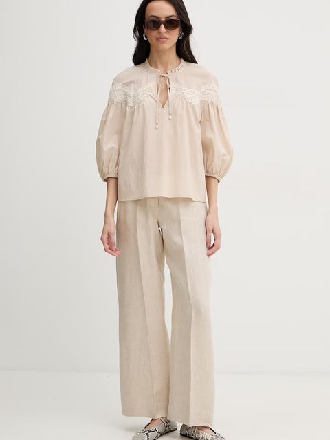 Twinset bluzka damska bawełniana - zdjęcie produktu nr 1