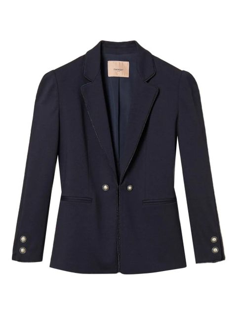 TWINSET decorative-button blazer - Blue - zdjęcie produktu nr 1