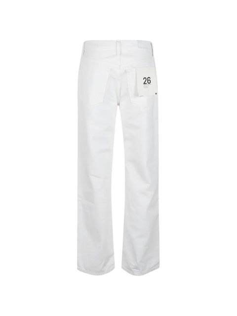 RE/DONE logo-patch jeans - White - zdjęcie produktu nr 2