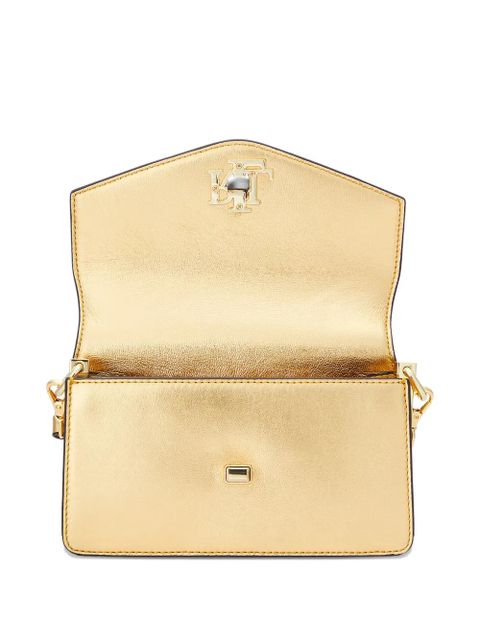 Lauren Ralph Lauren flap-top cross body bag - Gold