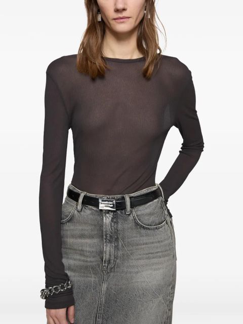 Acne Studios long-sleeve top - Brown