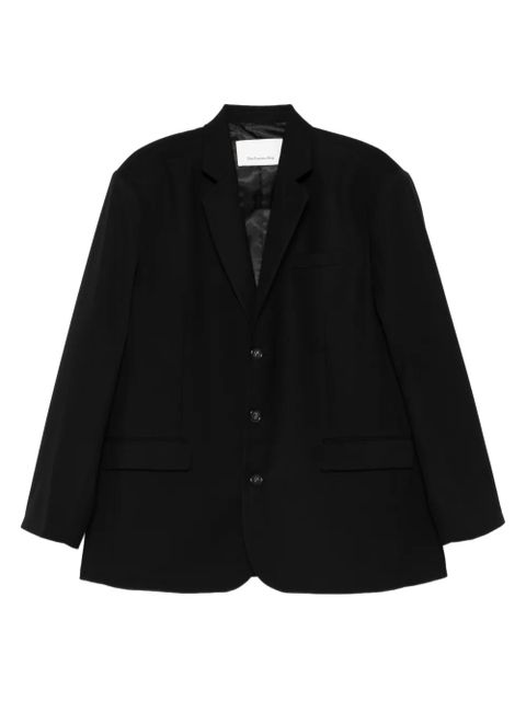 The Frankie Shop Gelso flap-pocket single-breasted blazer - Black - zdjęcie produktu nr 1