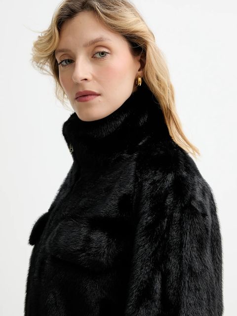 Answear.LAB kurtka kolor czarny przejściowa - zdjęcie produktu nr 2