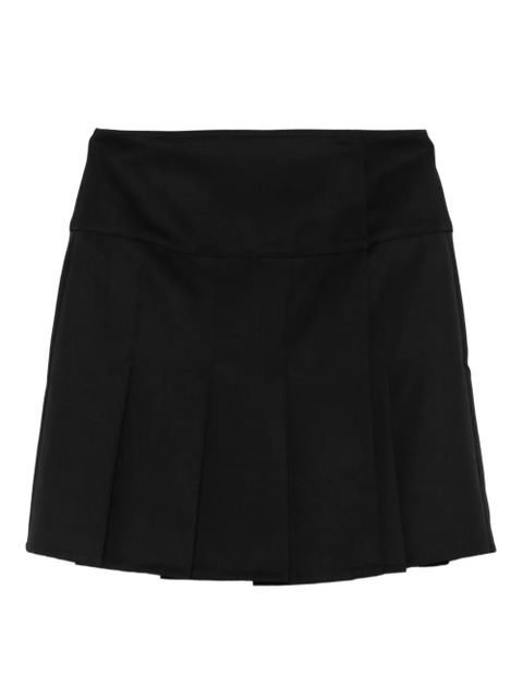 OUR LEGACY Girdle pleated mini skirt - Black - zdjęcie produktu nr 1