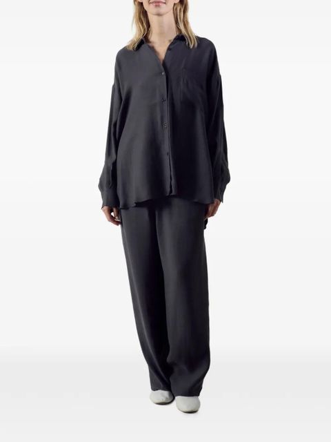 American Vintage Ysoli oversized shirt - Grey