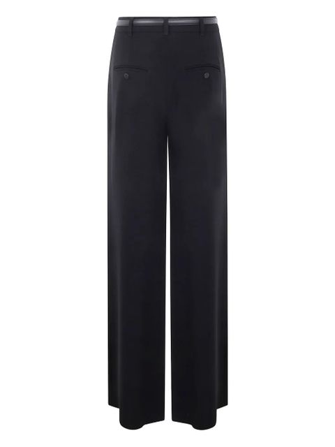 Max Mara belted trousers - Black
