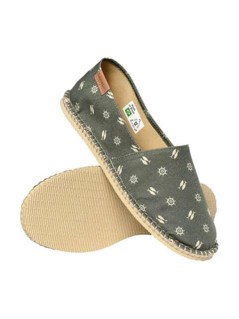 Havaianas espadryle ORGINE IV kolor zielony 4147972.4896