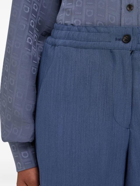 Ferragamo faille shorts - Grey