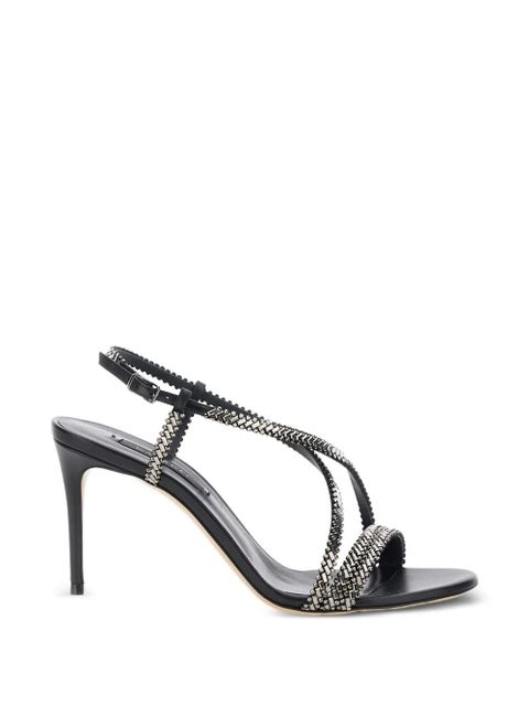 Casadei Josephine strappy heeled sandals - Black - zdjęcie produktu nr 1