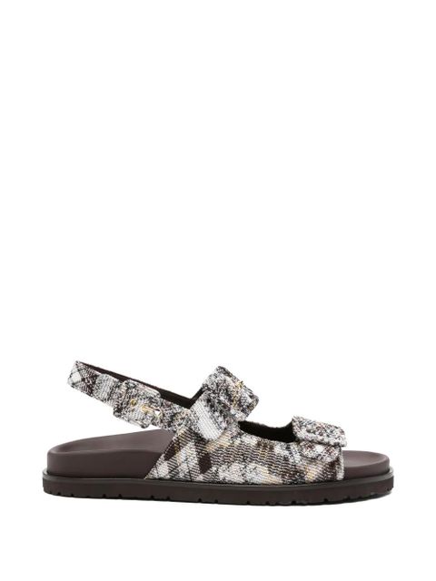 Missoni buckle strap sandal - Brown - zdjęcie produktu nr 1