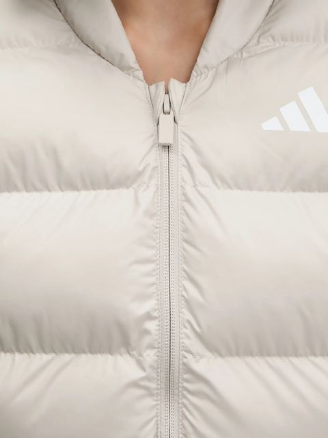 adidas kurtka Essentials kolor beżowy zimowa JX7826