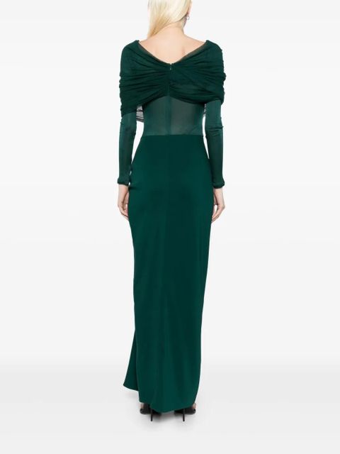 Christopher Esber Sonora dress - Green - zdjęcie produktu nr 2