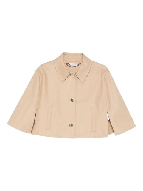 Max Mara button-down cape jacket - Neutrals - zdjęcie produktu nr 1