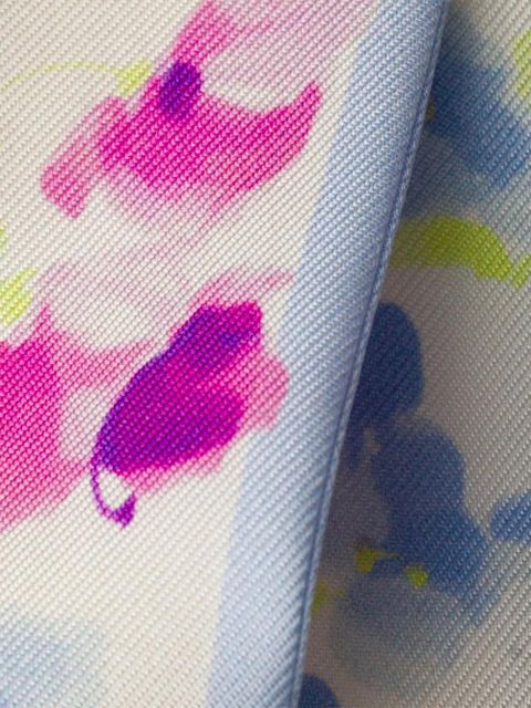 Prada floral-print twill scarf - White - zdjęcie produktu nr 2