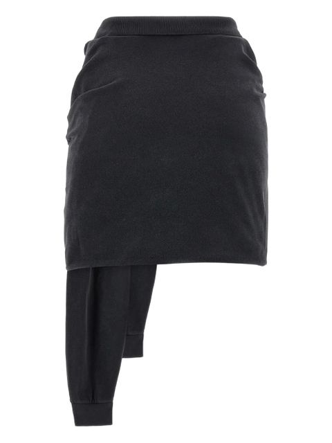 Balenciaga knotted mini polo skirt - Black - zdjęcie produktu nr 2