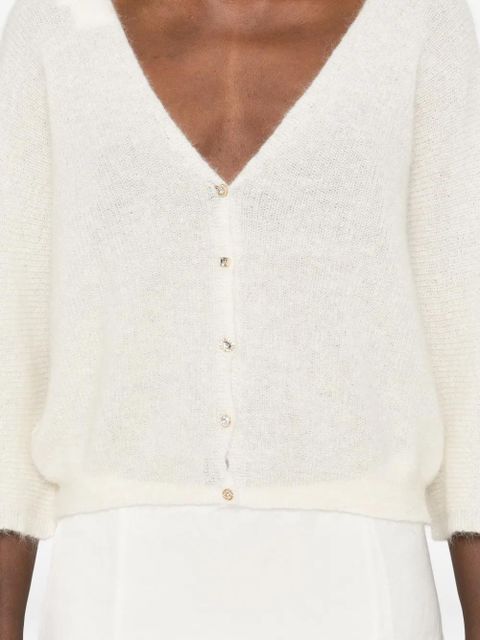 Ba&Sh Isaac button-front cardigan - Neutrals