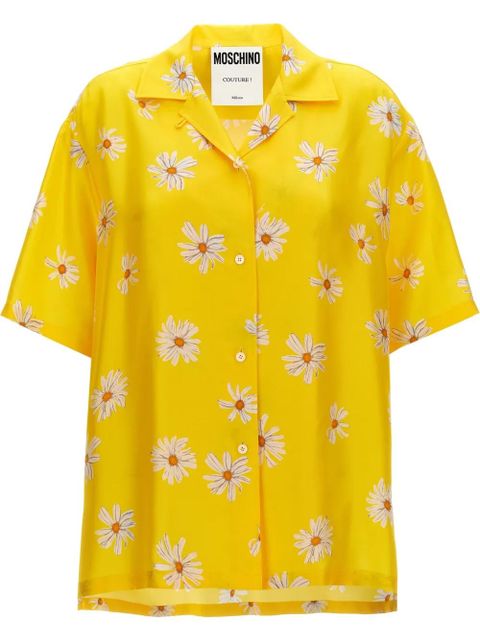 Moschino Margherite-print shirt - Yellow - zdjęcie produktu nr 1