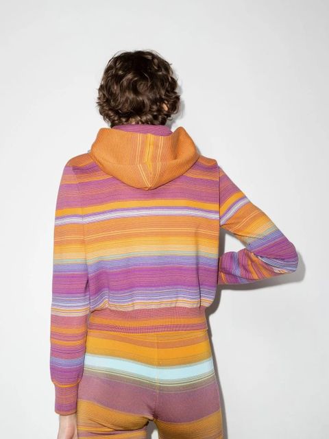 Marc Jacobs The Cropped zip hoodie - Purple - zdjęcie produktu nr 2