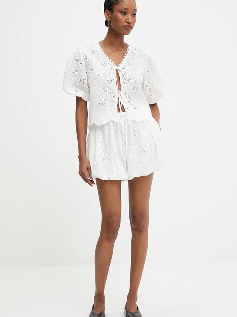 Answear.LAB komplet bawełniany damski kolor biały