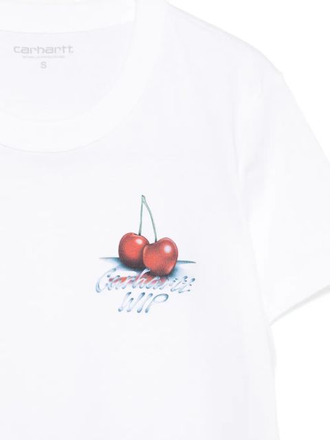 Carhartt WIP cherry print T-shirt - White