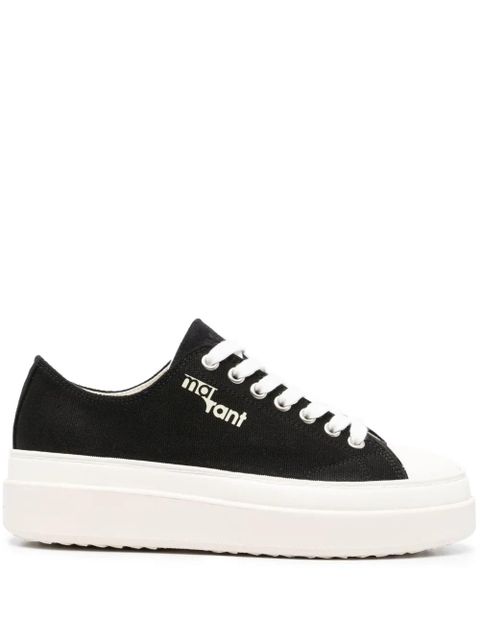 ISABEL MARANT logo-print flatform sneakers - Black - zdjęcie produktu nr 1