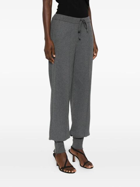 TOM FORD cuffed drawstring trousers - Grey