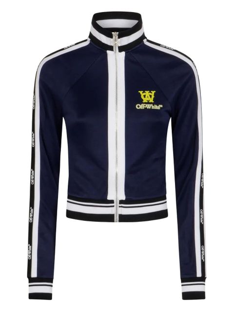 Off-White ribbed zip Jacket - Blue - zdjęcie produktu nr 1