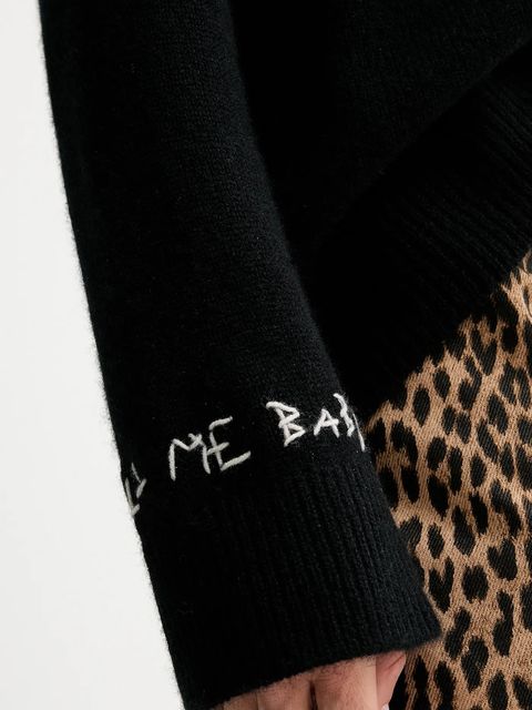 ZADIG&VOLTAIRE sweter kaszmirowy damski kolor czarny KWSW02913