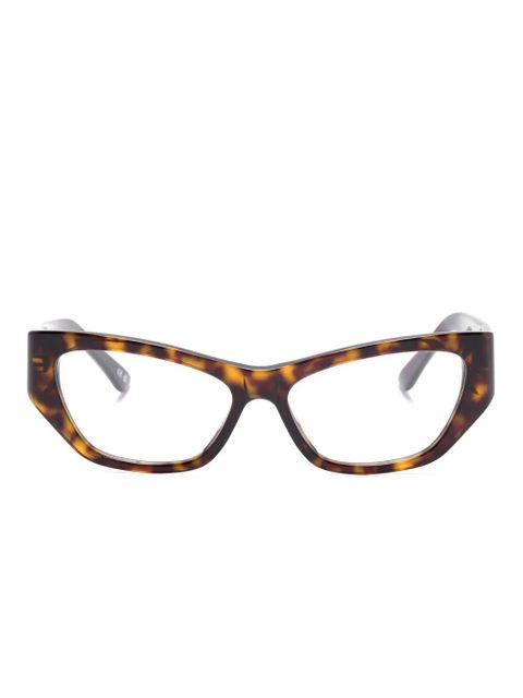 Balenciaga Eyewear cat-eye glasses - Brown - zdjęcie produktu nr 1