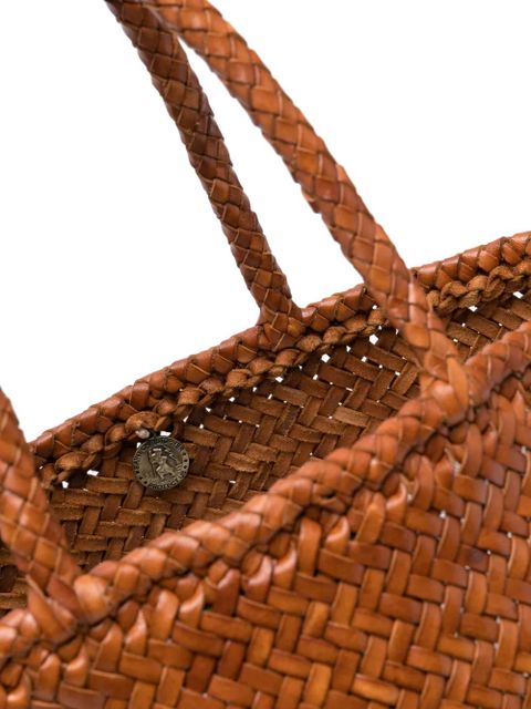 DRAGON DIFFUSION Grace Basket Small tote bag - Brown