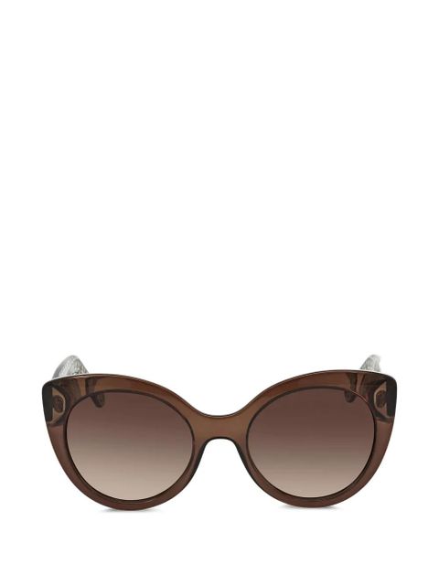 Ferragamo cat-eye full-rim sunglasses - Brown - zdjęcie produktu nr 1