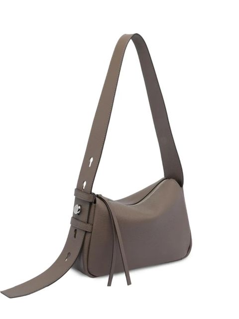 Tory Burch small zip-fastening leather shoulder bag - Brown - zdjęcie produktu nr 1