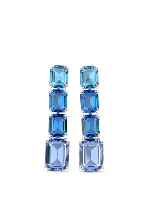 Swarovski Millenia embellished metal earrings - Silver - zdjęcie produktu nr 1