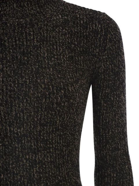 Max Mara ribbed turtleneck jumper - Black