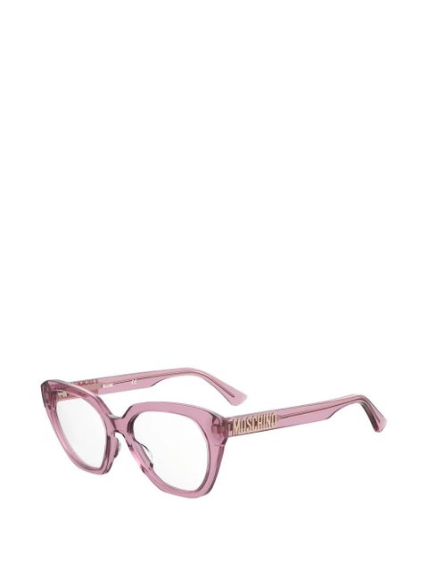 Moschino cat-eye full-rim glasses - Pink - zdjęcie produktu nr 2