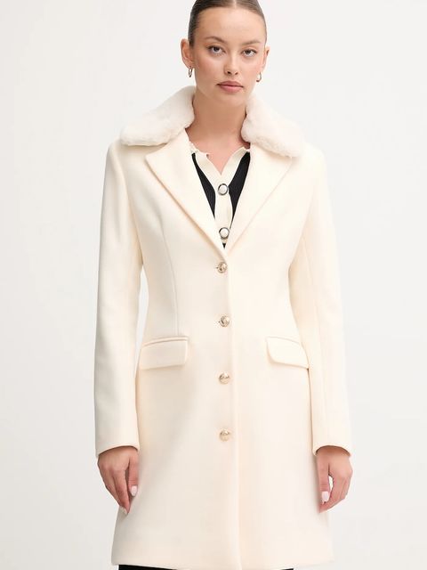 Gaudi płaszcz kolor beżowy 521BD35019 - zdjęcie produktu nr 1