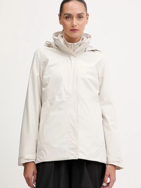 Jack Wolfskin kurtka outdoorowa Rotwand 3 in 1 kolor beżowy A60333 - zdjęcie produktu nr 1