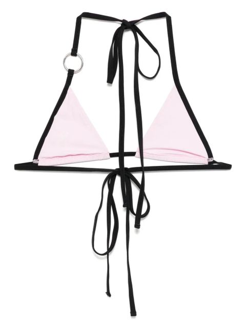 Christopher Esber Lacuna bikini top - Pink