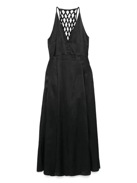 Maje braided-back maxi dress - Black - zdjęcie produktu nr 1