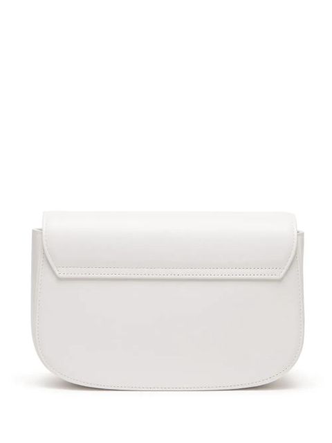 Diesel medium 1DR leather shoulder bag - White